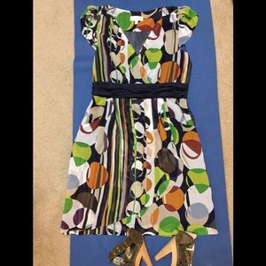 🍸Anthropology Moulinette Soeurs 🍸graphics dress